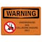 Signmission OSHA WARNING Sign, Underground Gas Call Before Digging No. 811, Alum, 7" W, 10" L, Landscape OS-WS-A-710-L-12867 - alternate 1